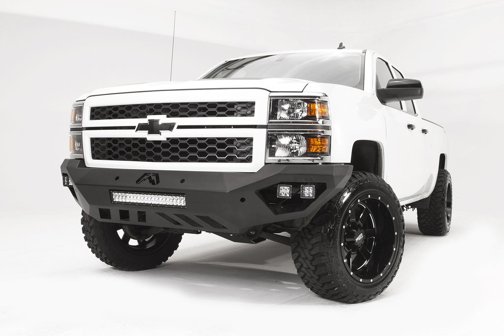 Fab Fours CS14-D3051-B Vengeance Front Bumper for Select Chevrolet Silverado