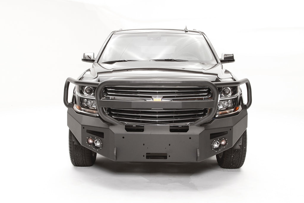 Fab Fours CS15-F3550-B Premium Winch Front Bumper for Select Chevrolet Suburban