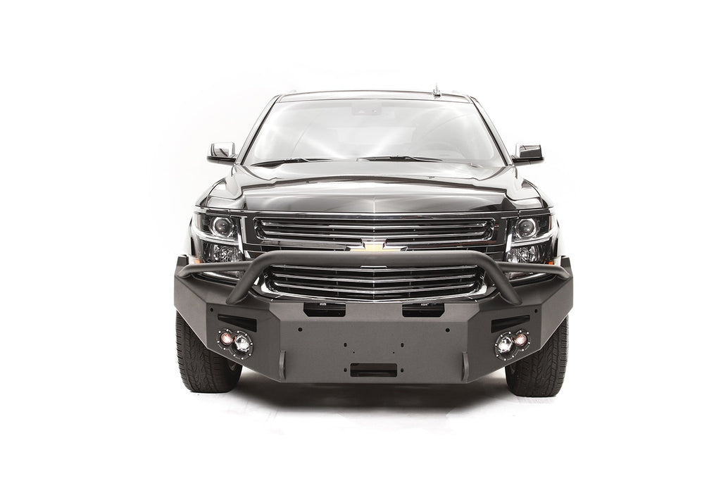 Fab Fours CS15-F3552-B Premium Winch Front Bumper for Select Chevrolet Suburban