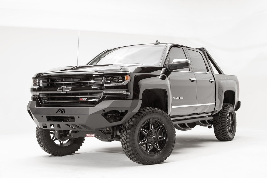 Fab Fours CS16-D3851-B Vengeance Front Bumper for Select Chevrolet Silverado