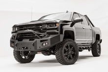 Load image into Gallery viewer, Fab Fours CS16-F3852-1 Premium Winch Front Bumper for Select Chevrolet Silverado