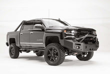 Load image into Gallery viewer, Fab Fours CS16-F3852-B Premium Winch Front Bumper for Select Chevrolet Silverado