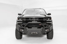 Load image into Gallery viewer, Fab Fours CS16-F3852-B Premium Winch Front Bumper for Select Chevrolet Silverado