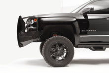 Load image into Gallery viewer, Fab Fours CS16-K3860-1 Black Steel Front Bumper for Select Chevrolet Silverado