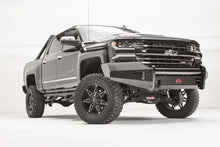 Load image into Gallery viewer, Fab Fours CS16-K3861-1 Black Steel Front Bumper for Select Chevrolet Silverado