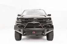 Load image into Gallery viewer, Fab Fours CS16-K3862-1 Black Steel Front Bumper for Select Chevrolet Silverado