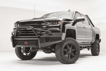 Load image into Gallery viewer, Fab Fours CS16-K3862-1 Black Steel Front Bumper for Select Chevrolet Silverado
