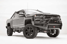 Load image into Gallery viewer, Fab Fours CS16-K3862-1 Black Steel Front Bumper for Select Chevrolet Silverado