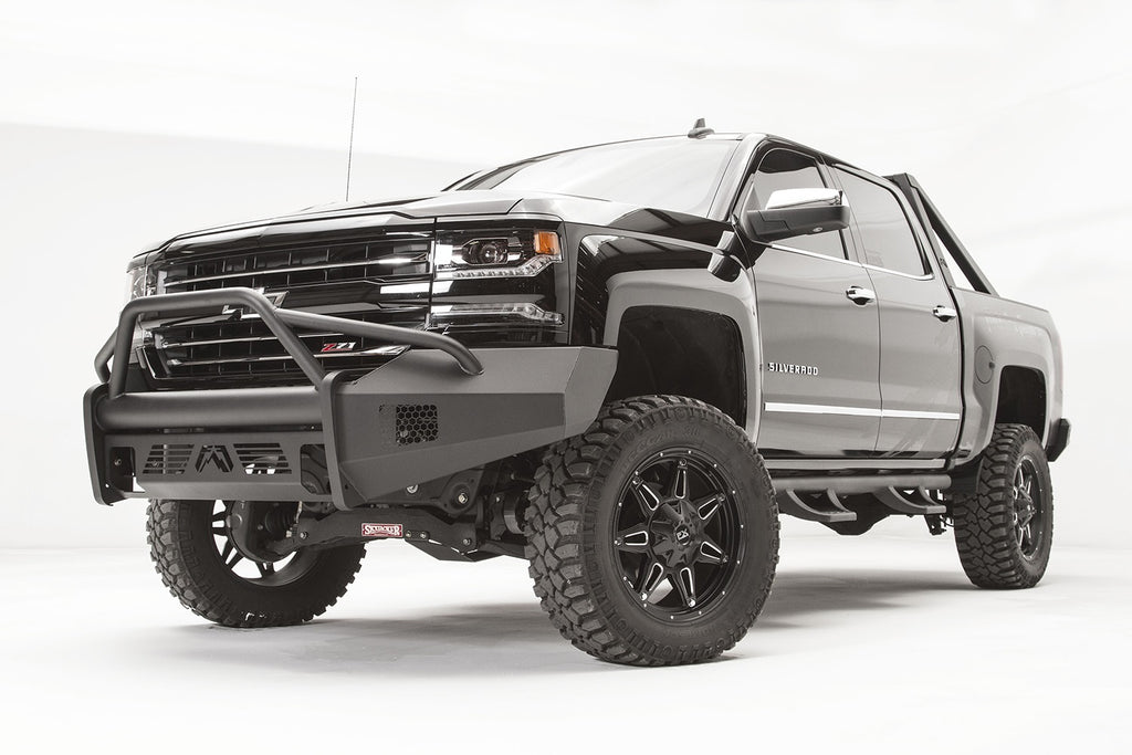 Fab Fours CS16-R3862-1 Elite Front Bumper for Select Chevrolet Silverado