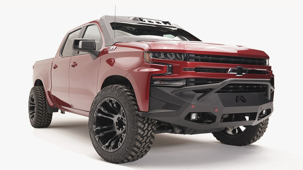 Fab Fours CS19-D4052-1 Vengeance Front Bumper for Select Chevrolet Silverado 1500, Chevrolet Silverado LTD