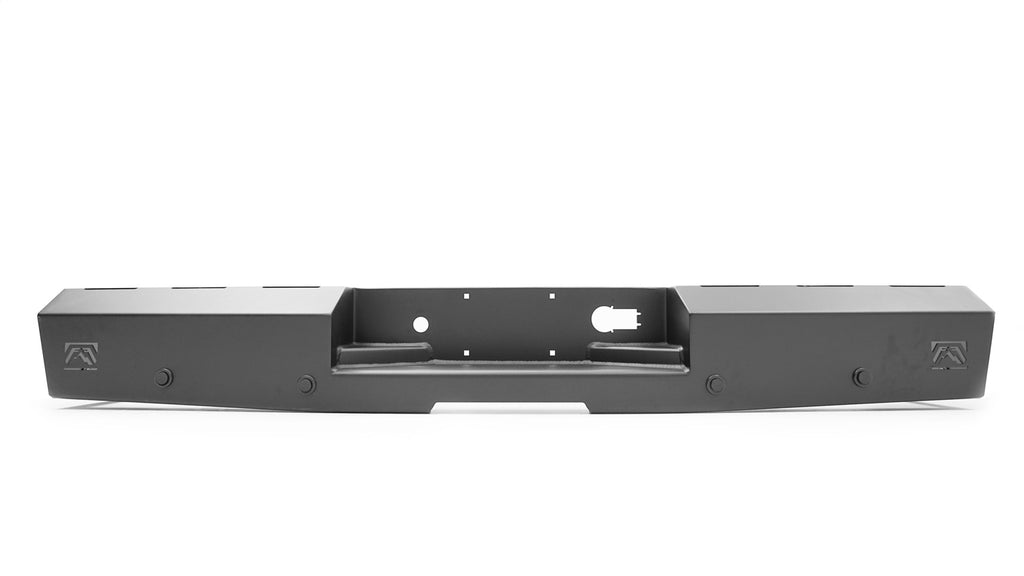 Fab Fours CS19-RT4050-1 Red Steel Rear Bumper for Select Chevrolet Silverado 1500, Chevrolet Silverado LTD, GMC Sierra 1500, GMC Sierra Limited