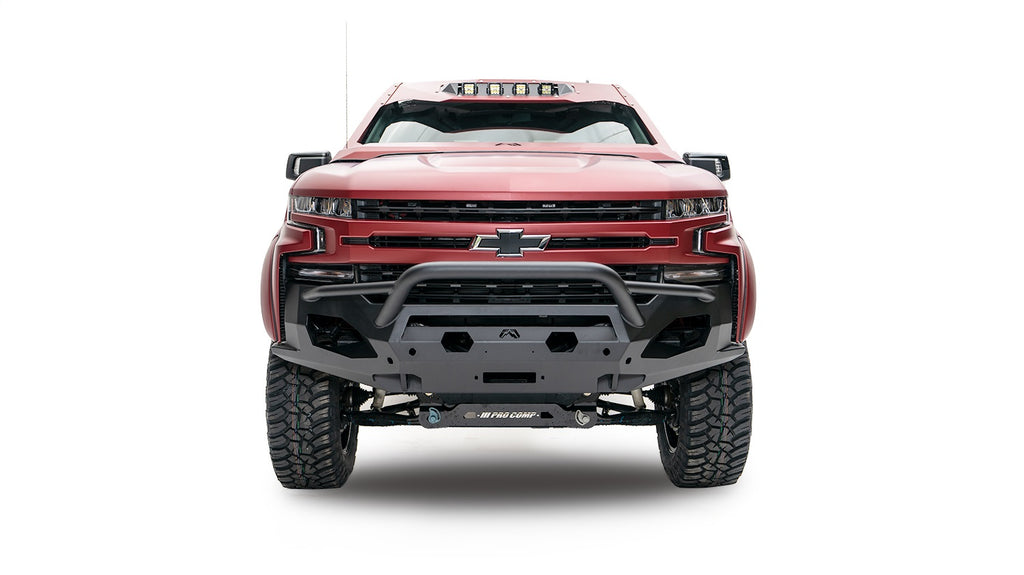 Fab Fours CS19-X4052-B Matrix Front Bumper for Select Chevrolet Silverado 1500, Chevrolet Silverado LTD