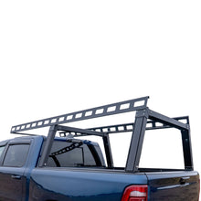 Load image into Gallery viewer, Black Horse Off Road CSFRHD65B Base K2 Over Cab Rack for Select Chevrolet Silverado 1500, Chevrolet Silverado HD, Chevrolet Silverado HD, Dodge Ram 1500, Dodge Ram 2500, Dodge Ram 3500, Ford F-150, Ford F-250 Super Duty, Ford F-350 Super Duty, GMC