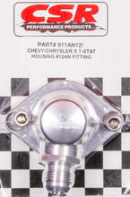 Load image into Gallery viewer, CSR PERFORMANCE 911AN12C Chevy Swivel Thermostat Housing - Clear