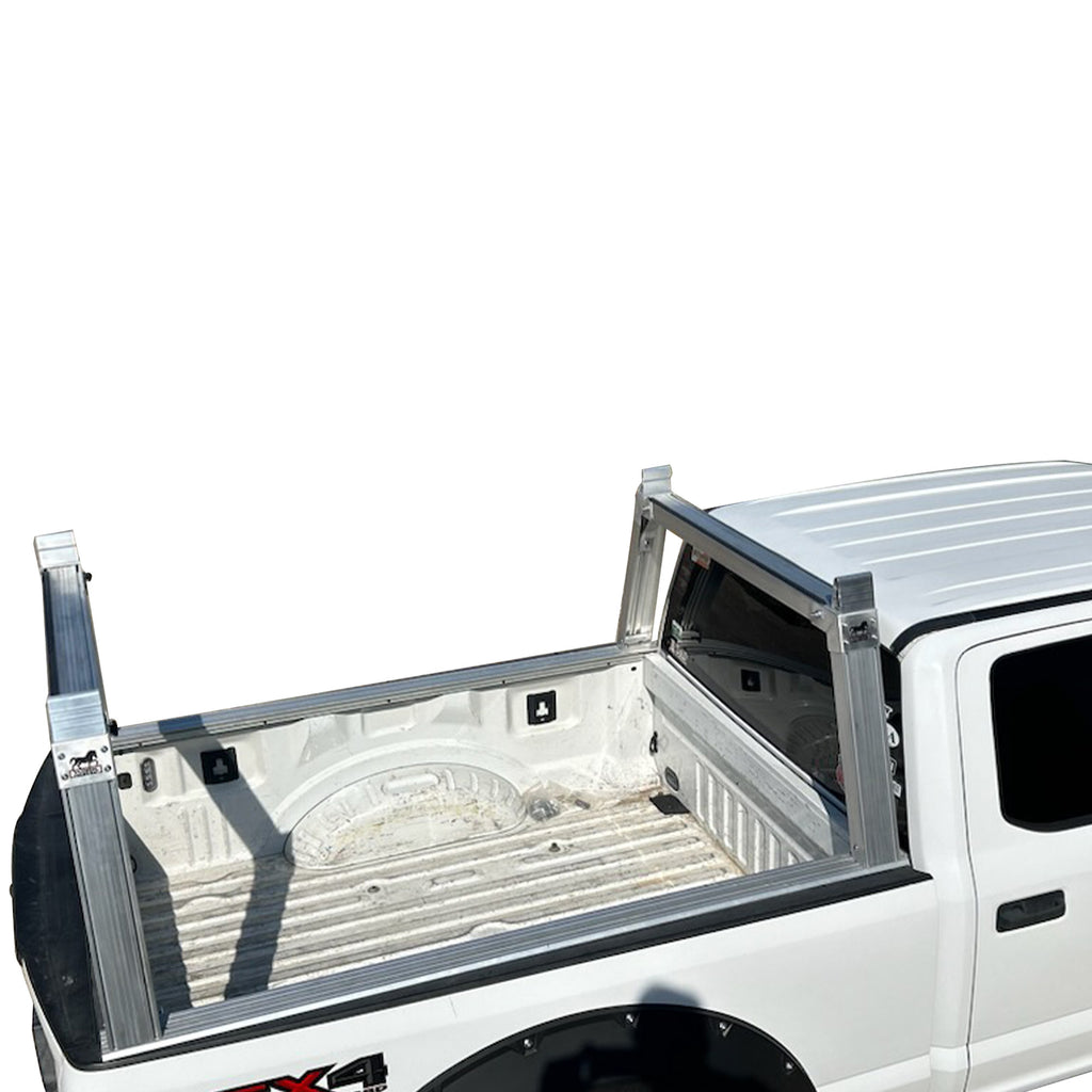 Black Horse Off Road CSURHD8 Base K2 Rack for Select Chevrolet Avalanche 1500, Chevrolet Silverado 1500, Chevrolet Silverado HD, Chevrolet Silverado HD, Dodge Ram 1500, Dodge Ram 2500, Dodge Ram 3500, Ford F-150, Ford F-250 Super Duty, Ford F-350 Super