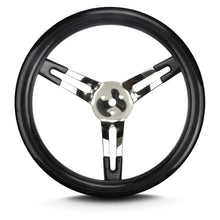 Load image into Gallery viewer, Lokar CVA1-08A05BK Covico Deep Slotted Spoke Steering Wheel
