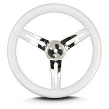 Load image into Gallery viewer, Lokar CVA1-08A05WH Covico Deep Slotted Spoke Steering Wheel