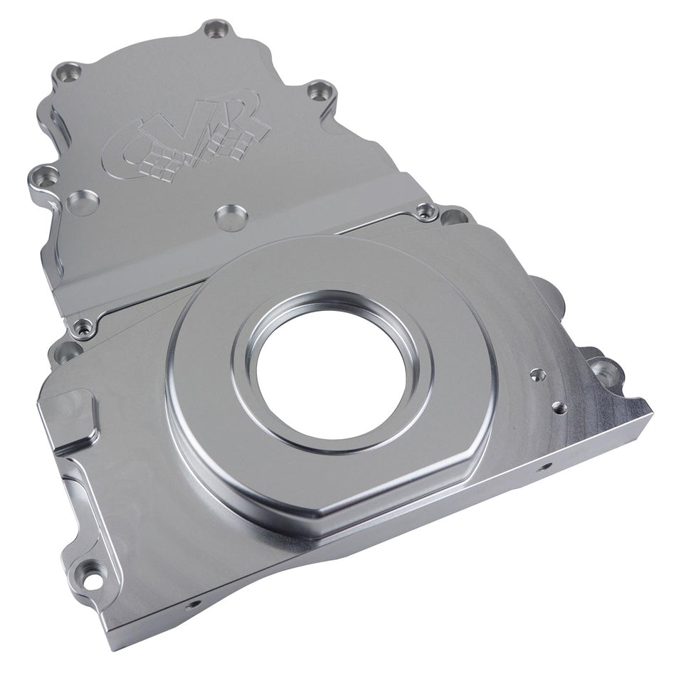 CVR PERFORMANCE TC2327CL GM LS Billet Timing Cover 2-Piece Clear