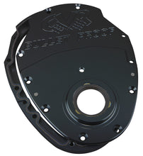 Load image into Gallery viewer, CVR PERFORMANCE TC2350BK SBC Billet Timing Cover 2-Piece - Black Anodized