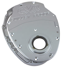 Load image into Gallery viewer, CVR PERFORMANCE TC2350CL SBC Billet Timing Cover 2-Piece - Clear Anodized