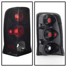 Load image into Gallery viewer, Cadillac-Escalade-02-06-Euro-Tail-Lights-Black-Smoke-Alt-Yd-Ce02-Bsm