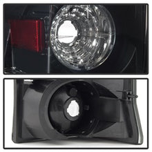 Load image into Gallery viewer, Cadillac-Escalade-02-06-Euro-Tail-Lights-Black-Smoke-Alt-Yd-Ce02-Bsm