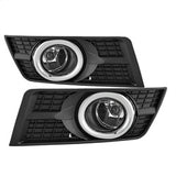 SPYDER 5080479 OEM Style Fog Lights W/Universal Switch - Clear