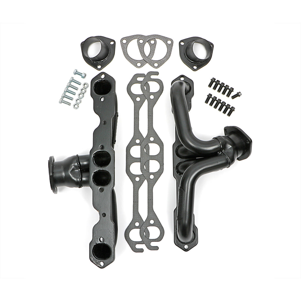 Camaro,-ChevelleEl-Camino-Headers;-283-400;-1-12In-Super-Short-Tube;-Uncoated