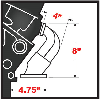 Camaro,-ChevelleEl-Camino-Headers;-283-400;-1-12In-Super-Short-Tube;-Uncoated