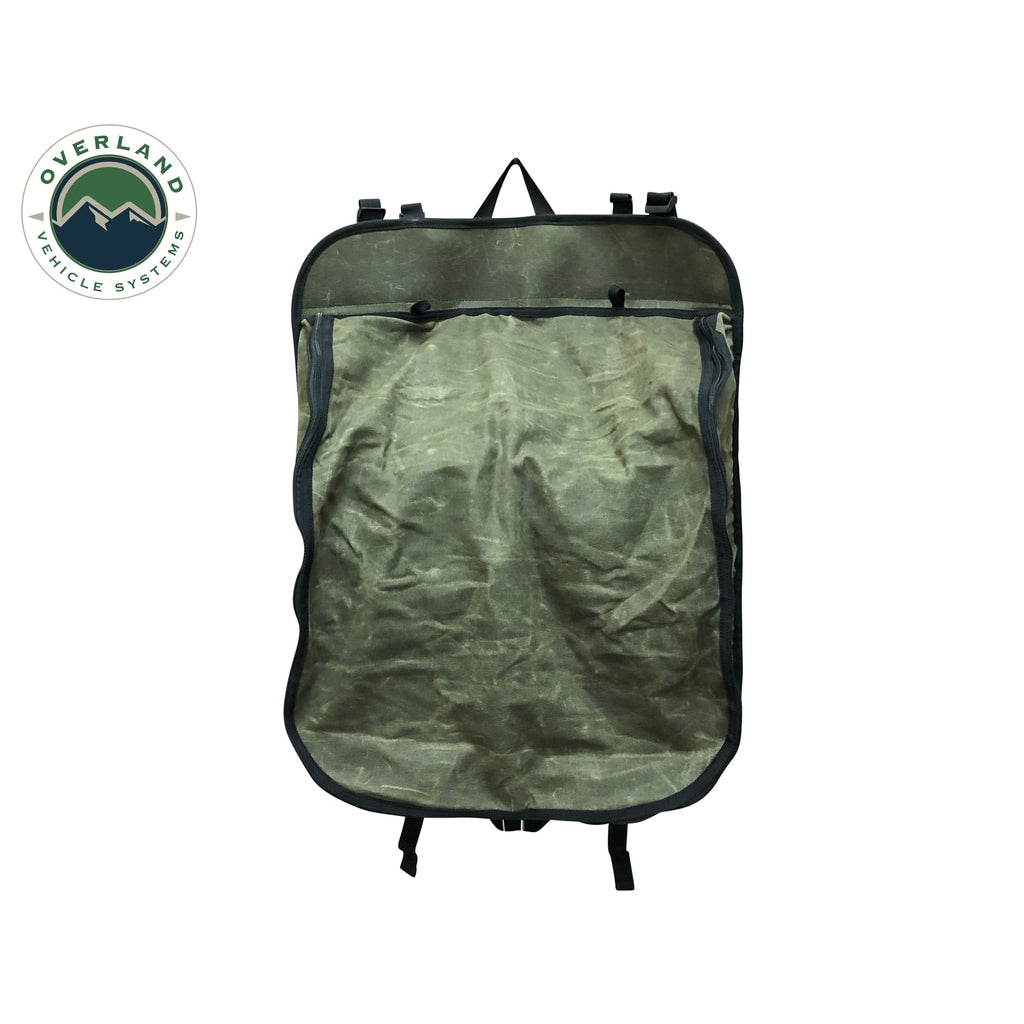Camping-Storage-Bag-9-Storage-Bins-16-Lb-Waxed-Canvas-Overland-Vehicle-Systems