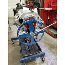 Load image into Gallery viewer, Camshaft-Degree-Wheel;-Pro-Model;-16-Inch-Diameter;-Blue-Anodized;-White-Numbers