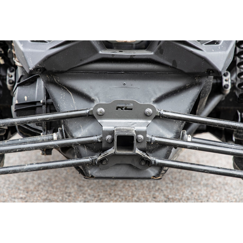 Can-Am-2.0-Inch-Receiver-Hitch-Plate-For-17-20-Maverick-X3-Rough-Country