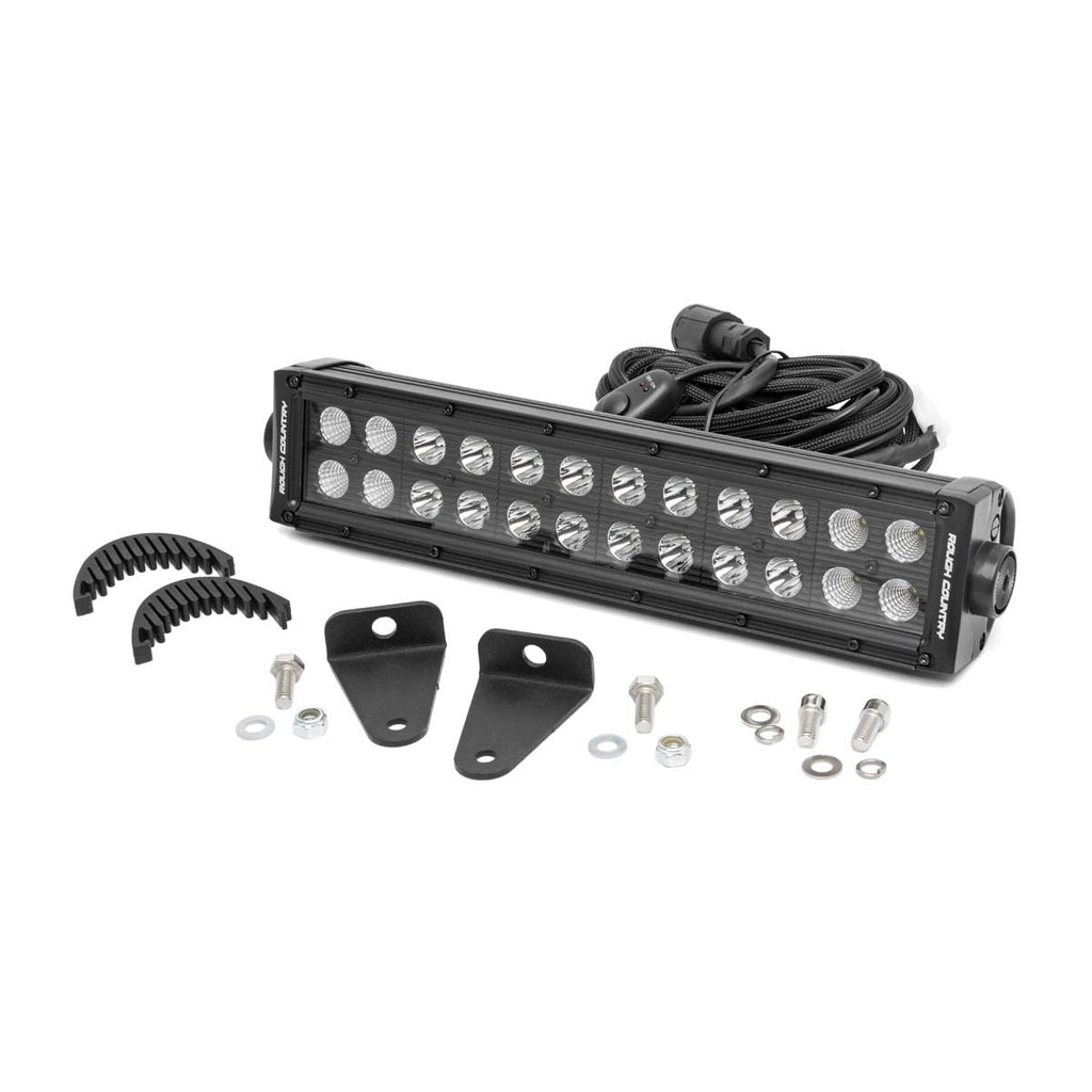 Can-Am-Defender-12-Inch-Dual-Row-Bumper-Led-Kit-For-16-19-Defender-Rough-Country
