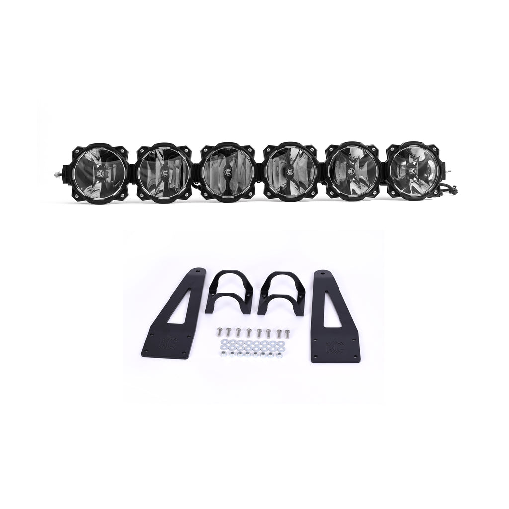 Can-Am-Maverick-39In.-Pro6-Gravity-Led-6-Light-120W-Combo-Beam-Overhead-Light-Bar-System
