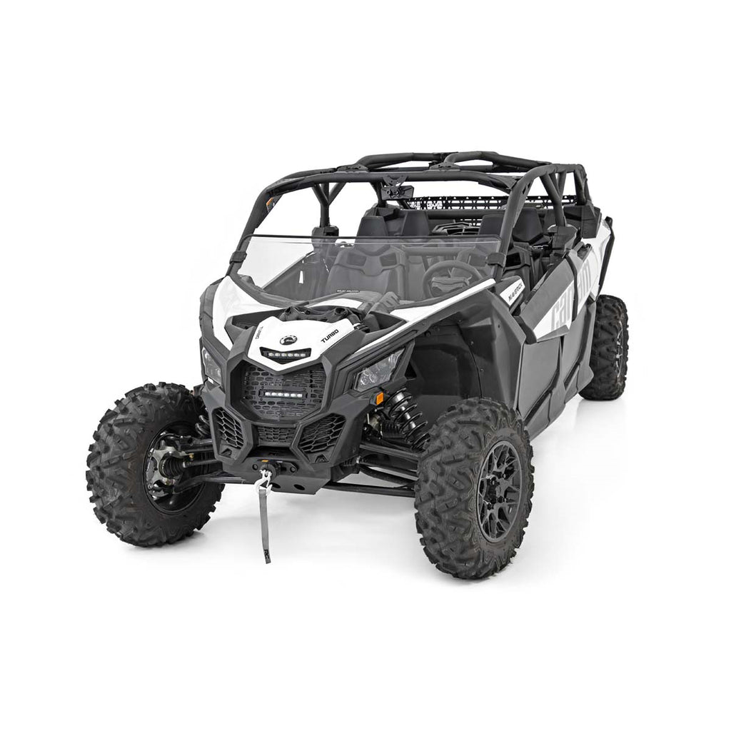 Can-Am-Scratch-Resistant-Half-Windshield-17-20-Maverick-X3-Rough-Country