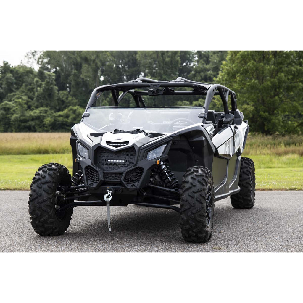 Can-Am-Scratch-Resistant-Half-Windshield-17-20-Maverick-X3-Rough-Country