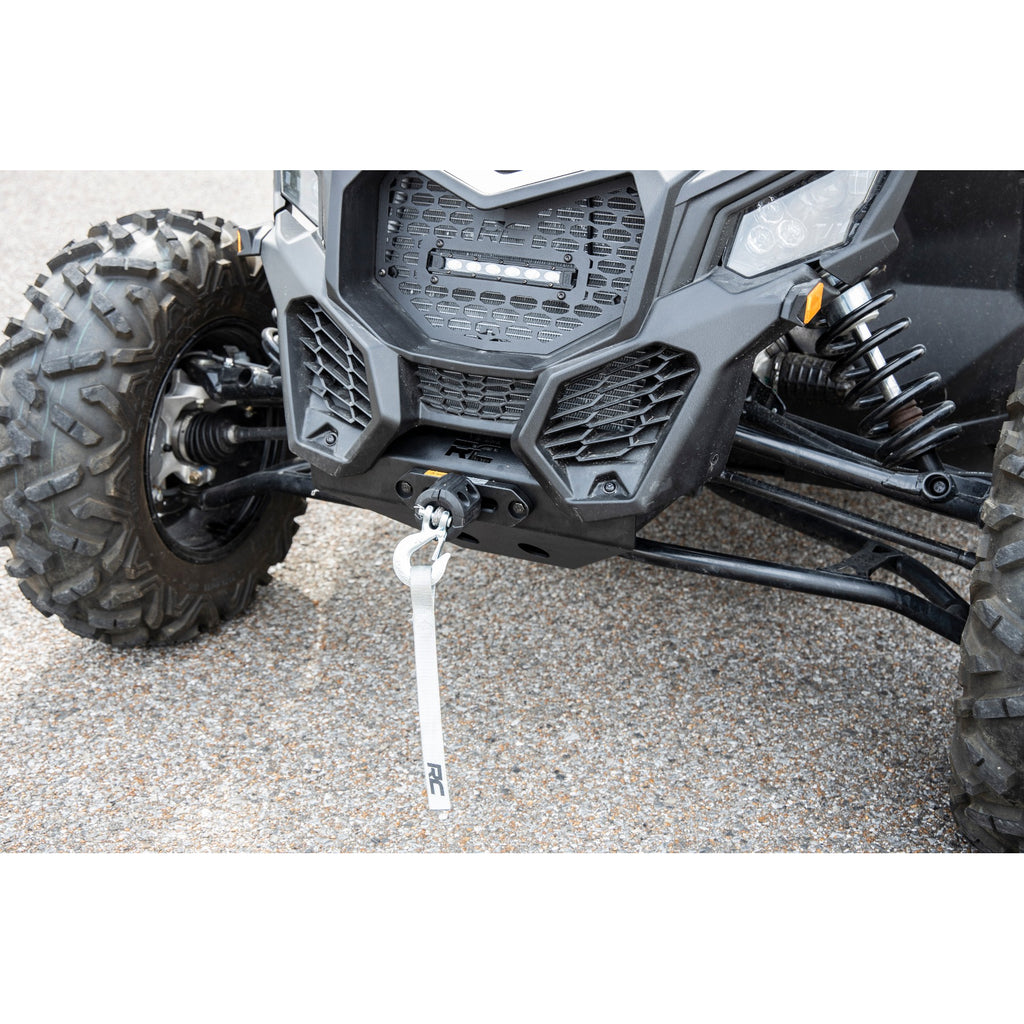 Can-Am-Winch-Mounting-Plate-For-17-20-Maverick-X3-Rough-Country