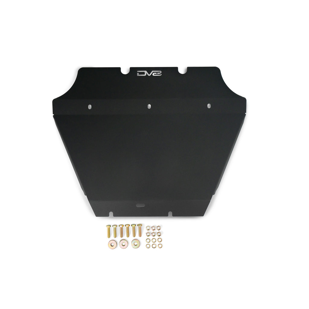 Canyon-Bumper-Skid-Plate-15-Pres-Gmc-Canyon-Steel-Black-Powdercoat-Dv8-Offroad