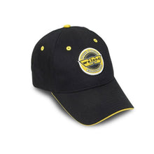 Load image into Gallery viewer, Cap---Weiand-Black-WYellow-Trim
