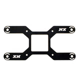 Nitrous Express 15728D CARB PLATE SOLENOID BRACKET FOR 4150 (4 solenoids)