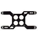 Nitrous Express 15729D CARB PLATE SOLENOID BRACKET FOR Dominator (4 solenoid)