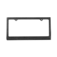 Load image into Gallery viewer, Carbon-Fiber-License-Plate-Frame-Universal