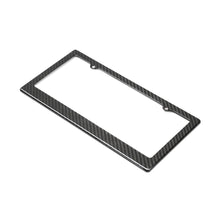 Load image into Gallery viewer, Carbon-Fiber-License-Plate-Frame-Universal