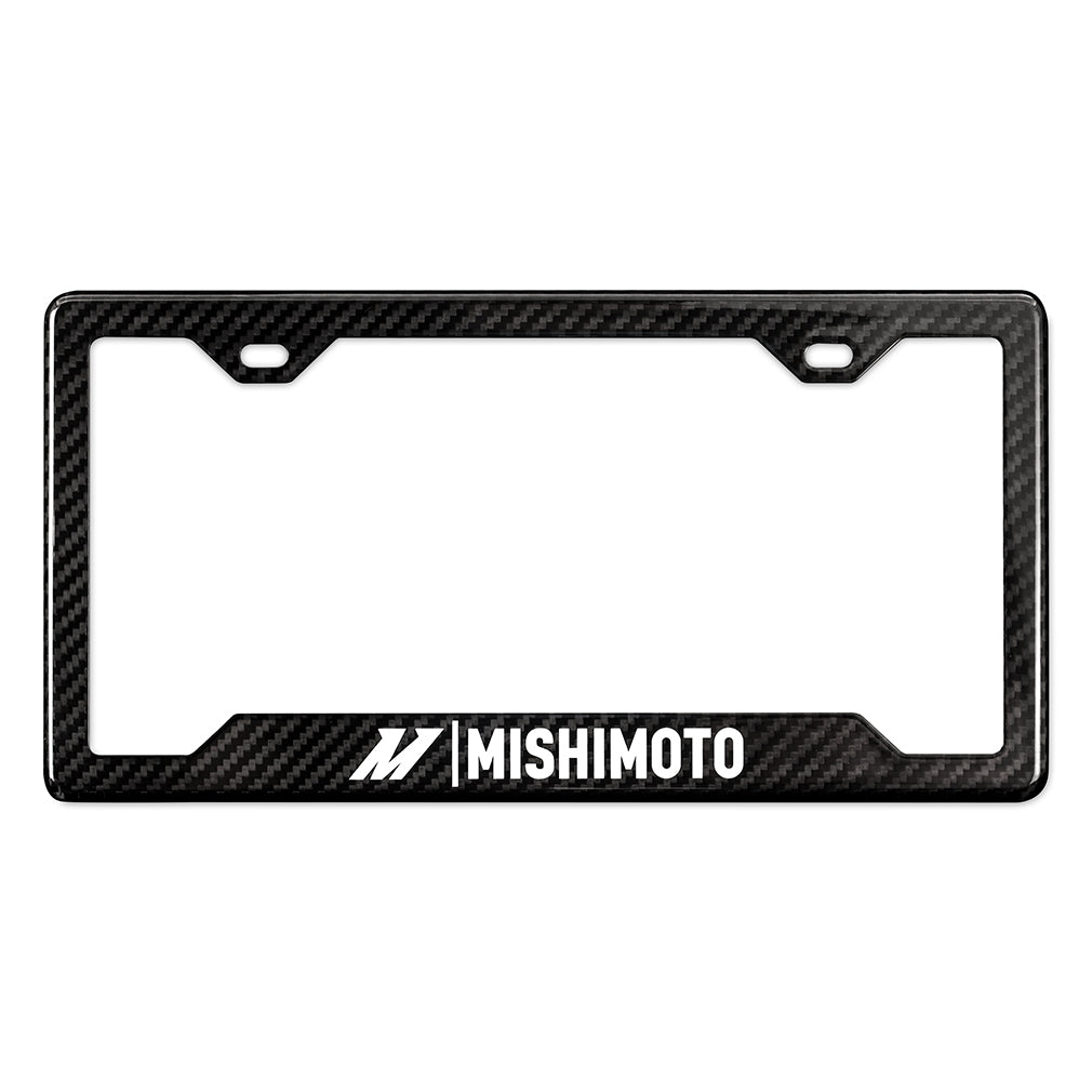 Carbon-Fiber-License-Plate-Frame,-Gloss-Carbon-Fiber