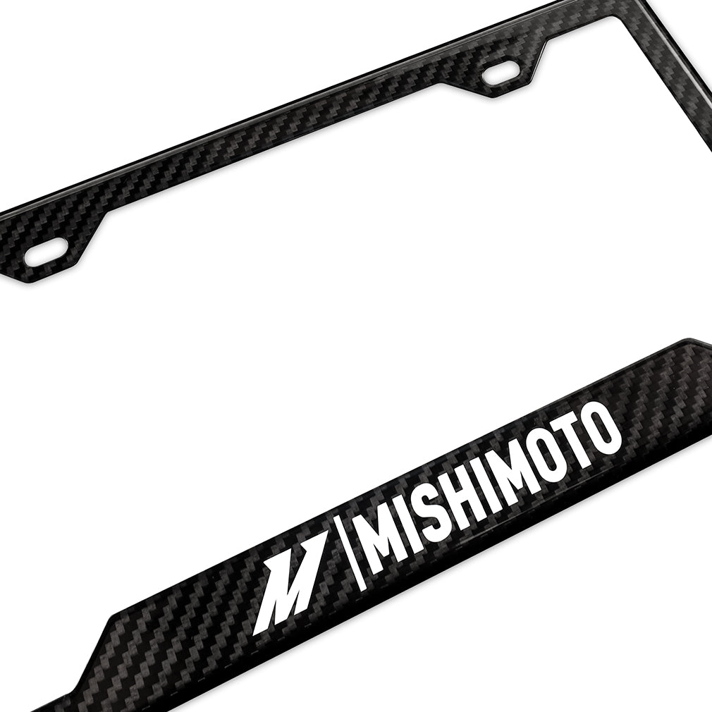Carbon-Fiber-License-Plate-Frame,-Gloss-Carbon-Fiber