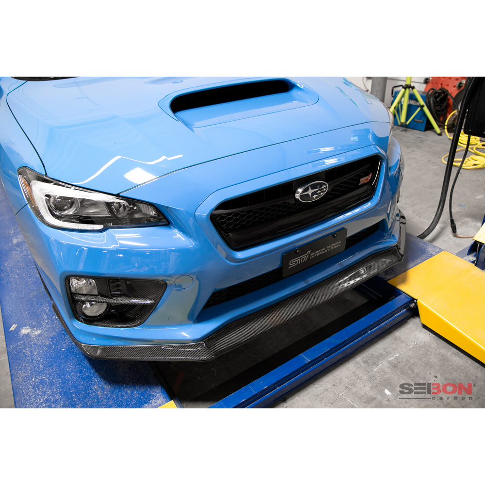 Carbon-Fiber-Mb1-Style-Front-Lip-Subaru-WrxSti-2015-2017