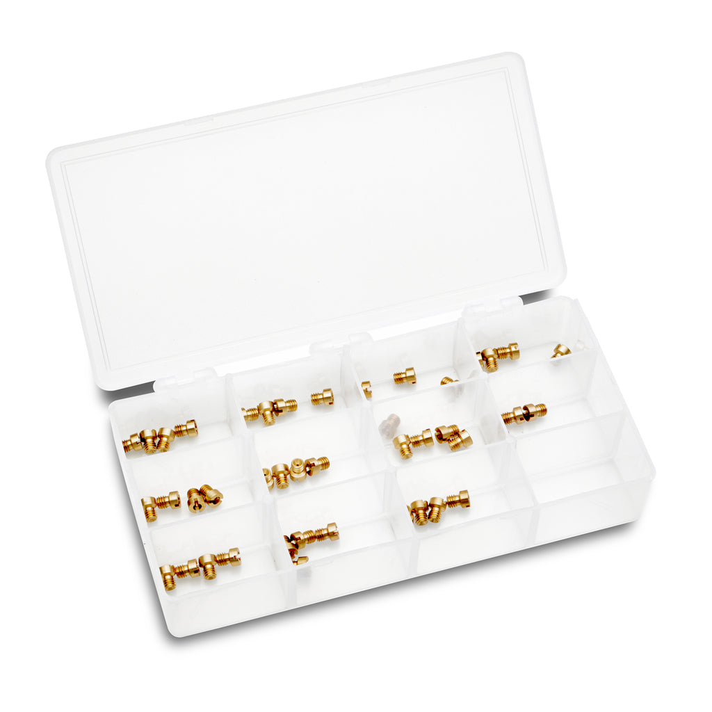 Carburetor-Air-Bleed-Tuning-Kit-For-High-Speed-System;-Includes-No.-25-Thru-35