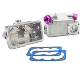 Proform 67162 Carburetor Aluminum Fuel Float Bowl Kit; Center Hung Float Model w/Sight Glass