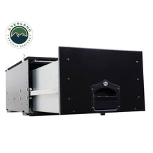 Load image into Gallery viewer, Cargo-Box-With-Slide-Out-Drawer-Size-Black-Powder-Coat-Universal-Overland-Vehicle-Systems