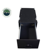 Load image into Gallery viewer, Cargo-Box-With-Slide-Out-Drawer-Size-Black-Powder-Coat-Universal-Overland-Vehicle-Systems